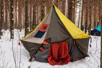 Палатка Зима-У Шапито на тренировке 2013.jpg
